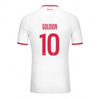 Maglie da calcio AS Monaco Aleksandr Golovin #10 Prima Maglia 2024-25 Manica Corta